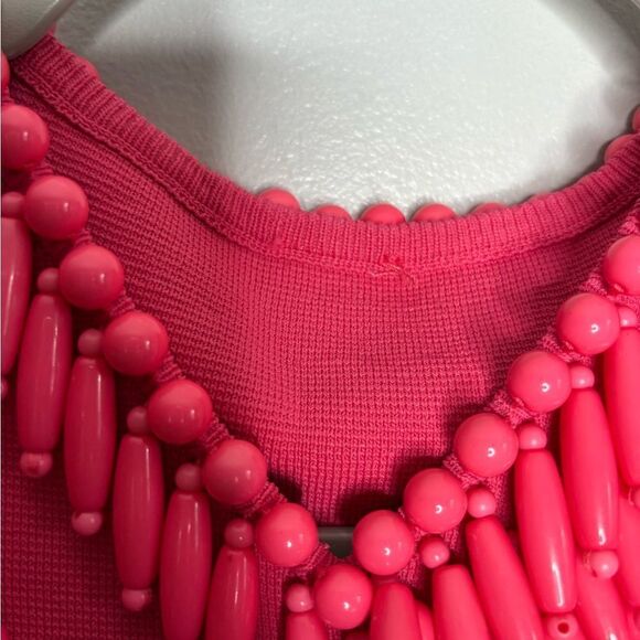 Cult Gaia Ervin Knit Mini Dress In Pink - Picture 9 of 15